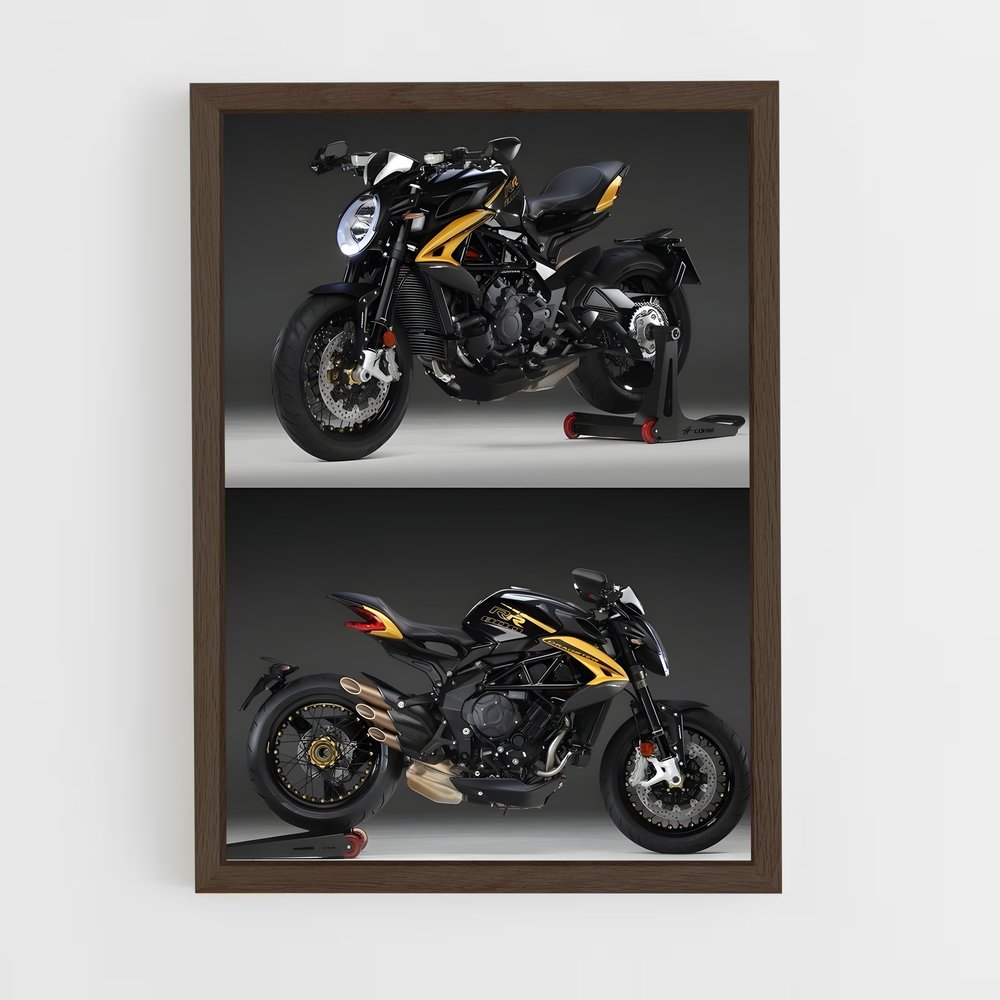Poster Bolide Éclatant – affiche MV Agusta (vue 5)